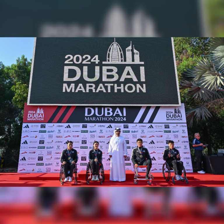 Mansoor Bin Mohammed Honours Winners Of Dubai Marathon 2024 Dubai Verse