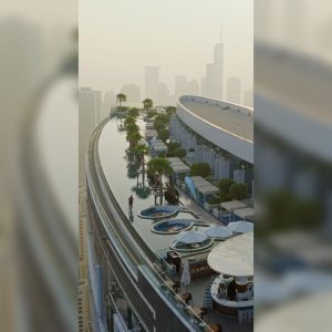 Dubai Fitness Challenge Soars: Address Beach Resort Hosts One Of The World’s Highest Spinning Classes At ZETA Seventy Seven