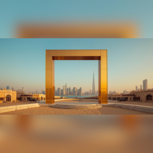 Dubai Frame: A Monument Bridging Past and Future in the UAE