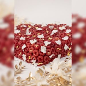 Celebrate Valentine’s Day With The Heart Framboiser From Ines Chatti Patisserie