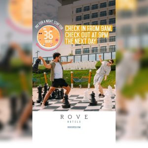 Settle In And Make Yourself At Home At Rove Hotels with Long Stays Across The UAE