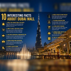 The Dubai Mall. Interesting Facts