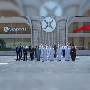 Hamdan Bin Mohammed Reviews Newly Completed Air Taxi Station Near Dubai International Airport