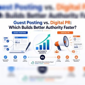 Guest Posting vs. Digital PR: Which One Actually Builds Authority Faster?