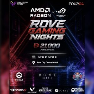 Press Start On Two Action-Packed Weekends Of Tournaments At Rove Gaming Nights