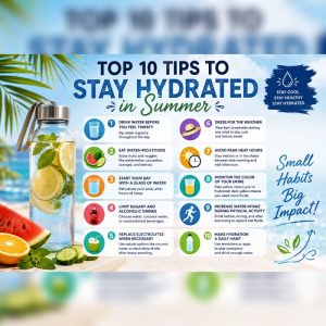 Top 10 Tips To Stay Hydrated In Summer