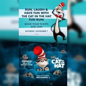 Heads Up, Hats On: VOX Cinemas Launches ‘The Cat In The Hat’ Fun Run At Mall Of The Emirates On 7 November